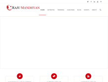 Tablet Screenshot of mandhyan.com